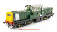 1727 Heljan Class 17 Diesel Locomotive number D8539 in BR Green livery with full yellow ends